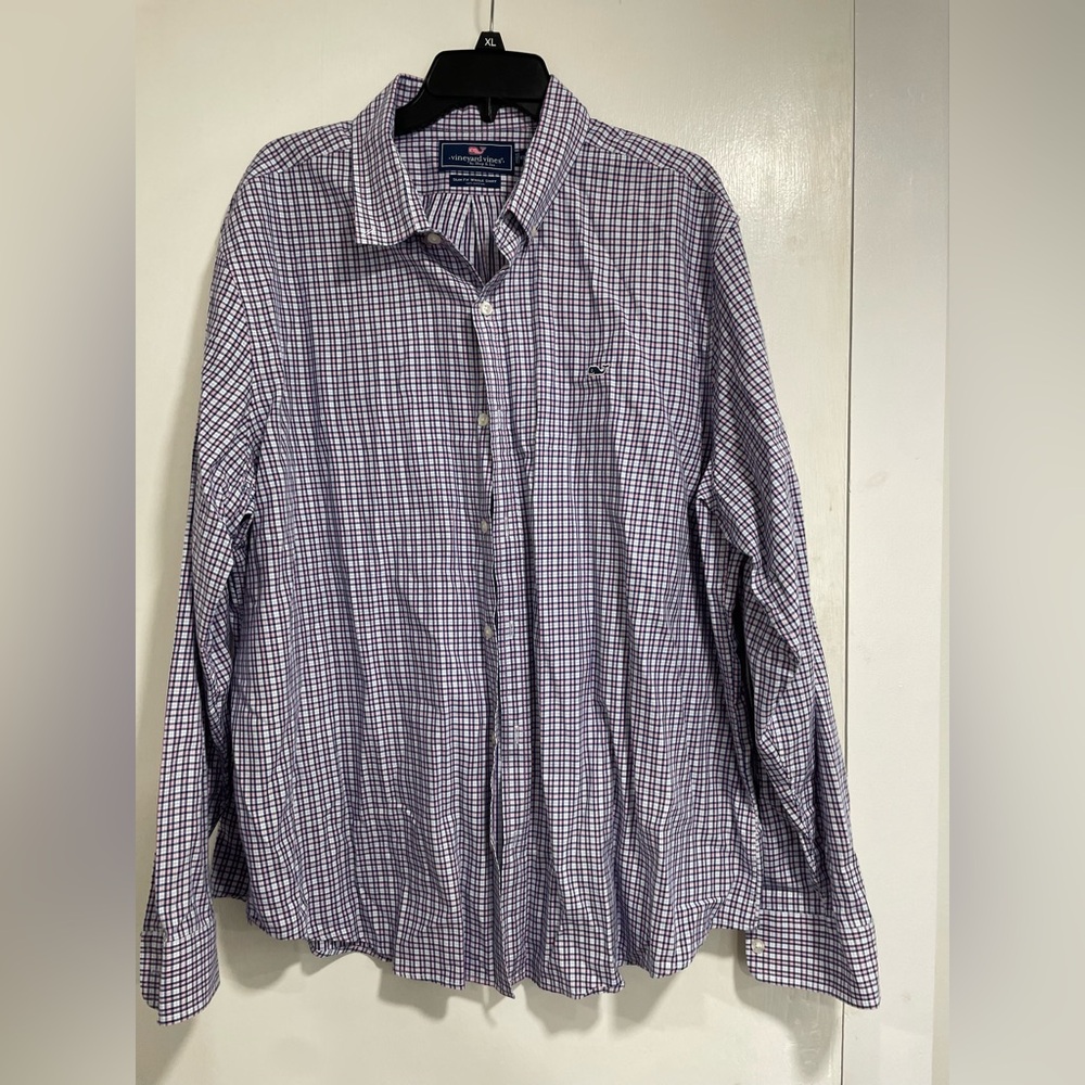 Slim Fit Whale Shit Vineyard Long Sleeve XXL